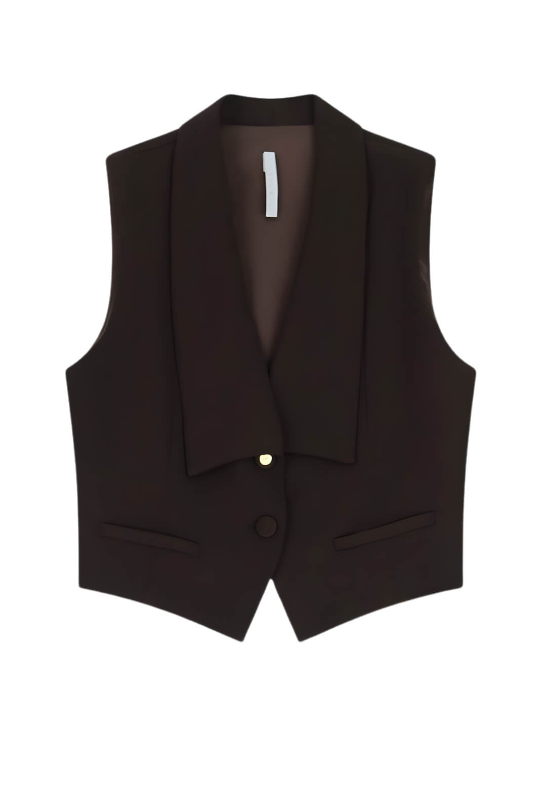 Damart Gilet - marron chiné/marron Damart Gilet - marron chiné/marron