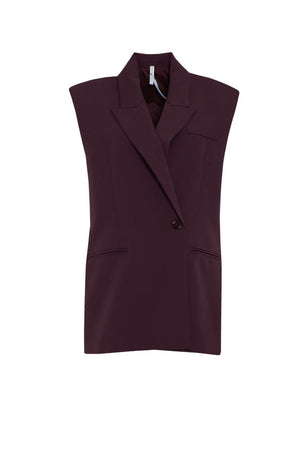 Gilet da donna Imperial smanicato con collo rever
