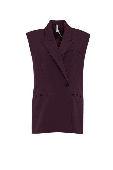 Gilet da donna Imperial smanicato con collo rever