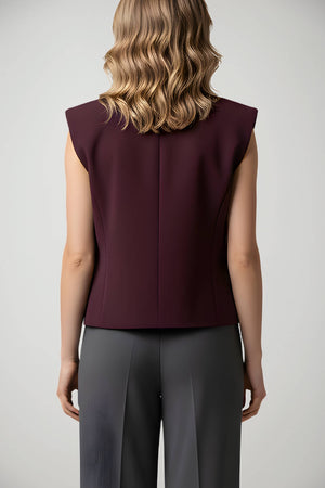 Gilet da donna Imperial smanicato con collo rever