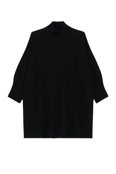 Imperial maglia donna collo alto oversize