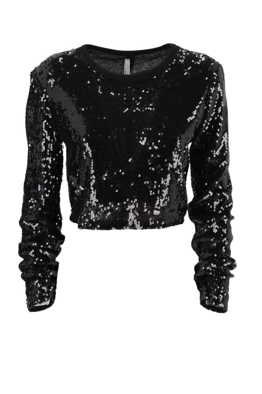 Maglia da donna Imperial crop con paillettes 