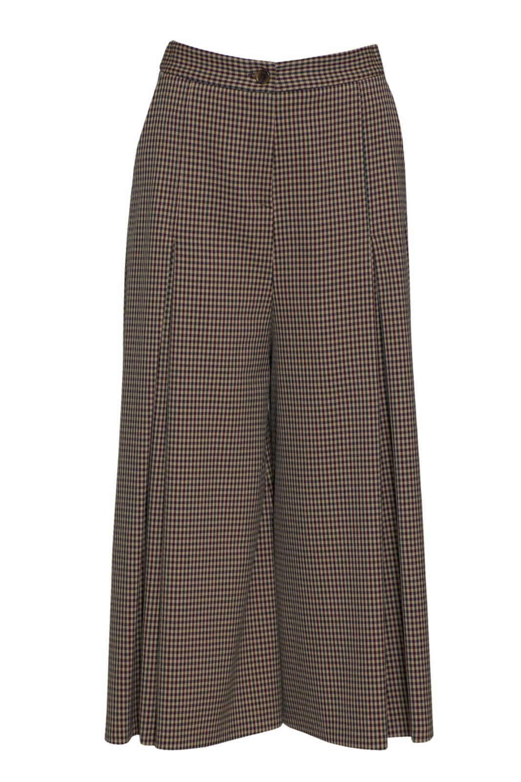 Imperial pantaloni donna cropped pied de poule