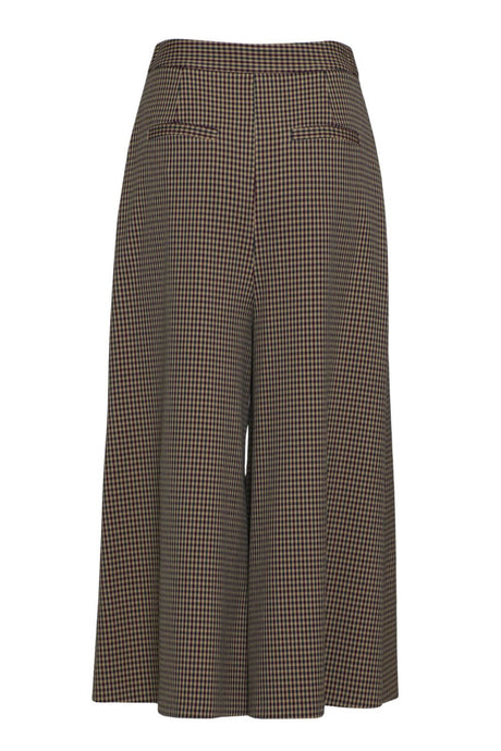 Imperial pantaloni donna cropped pied de poule