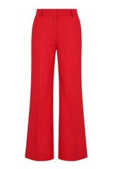 Pantalón imperial de lino para mujer.