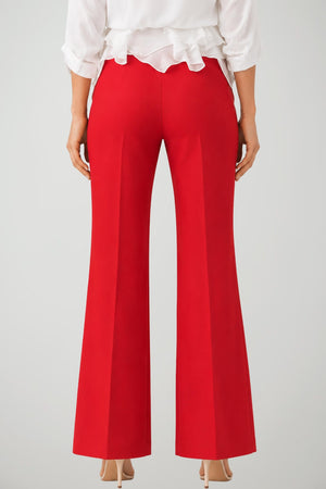 Pantalón imperial de lino para mujer.