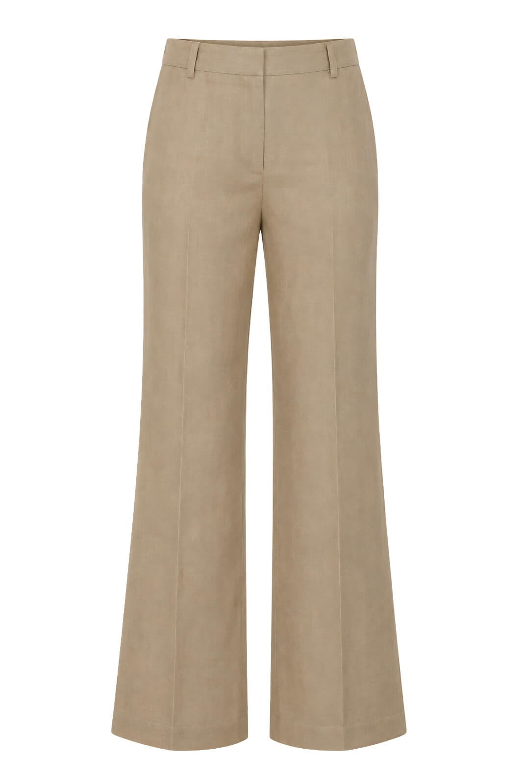 Pantalón imperial de lino para mujer.