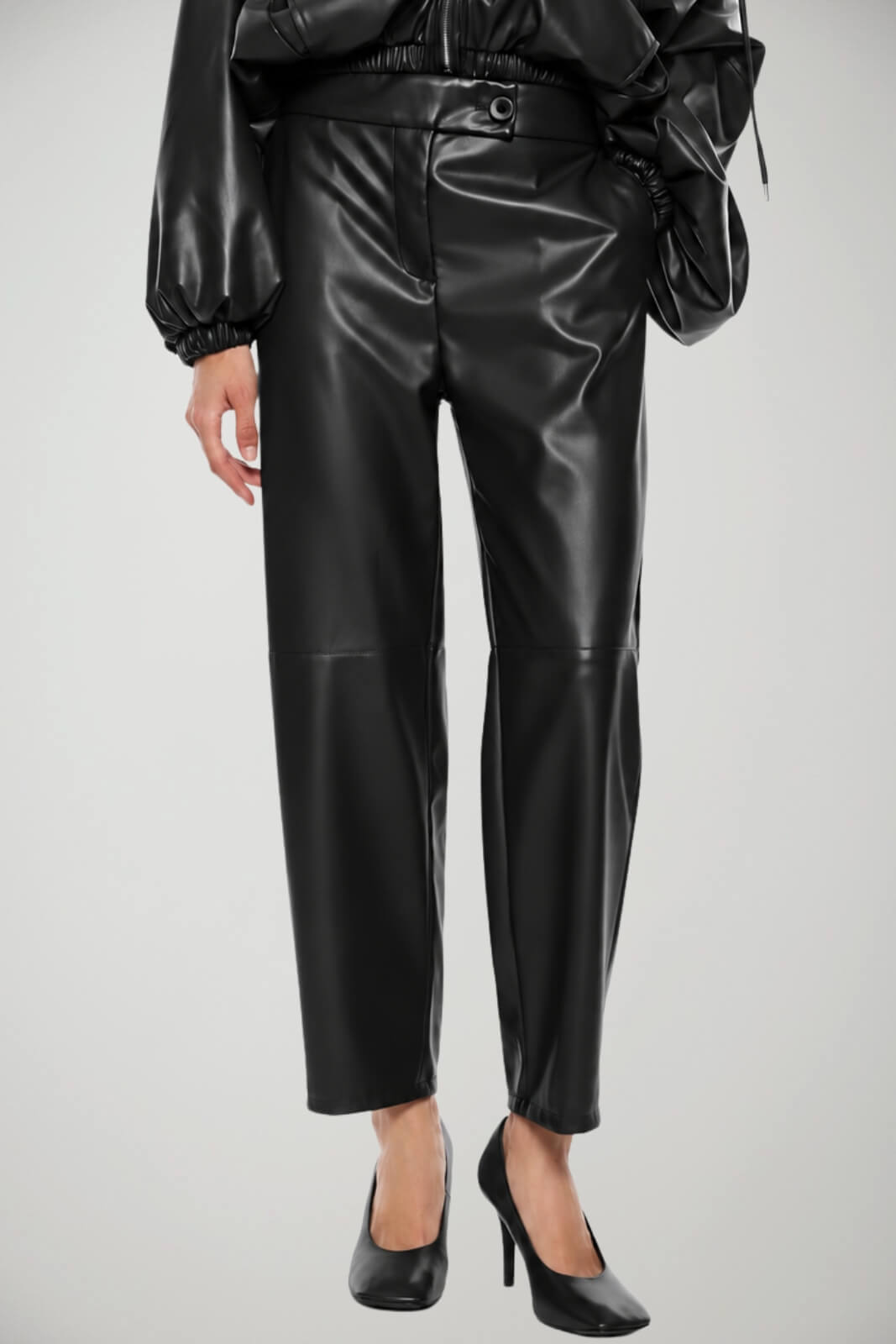Imperial pantaloni donna in similpelle