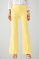 Pantalones acampanados de cintura alta para mujer Imperial