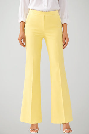 Pantalones acampanados de cintura alta para mujer Imperial