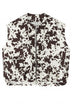 Imperial Gilet Donna Zip Animalier Fronte
