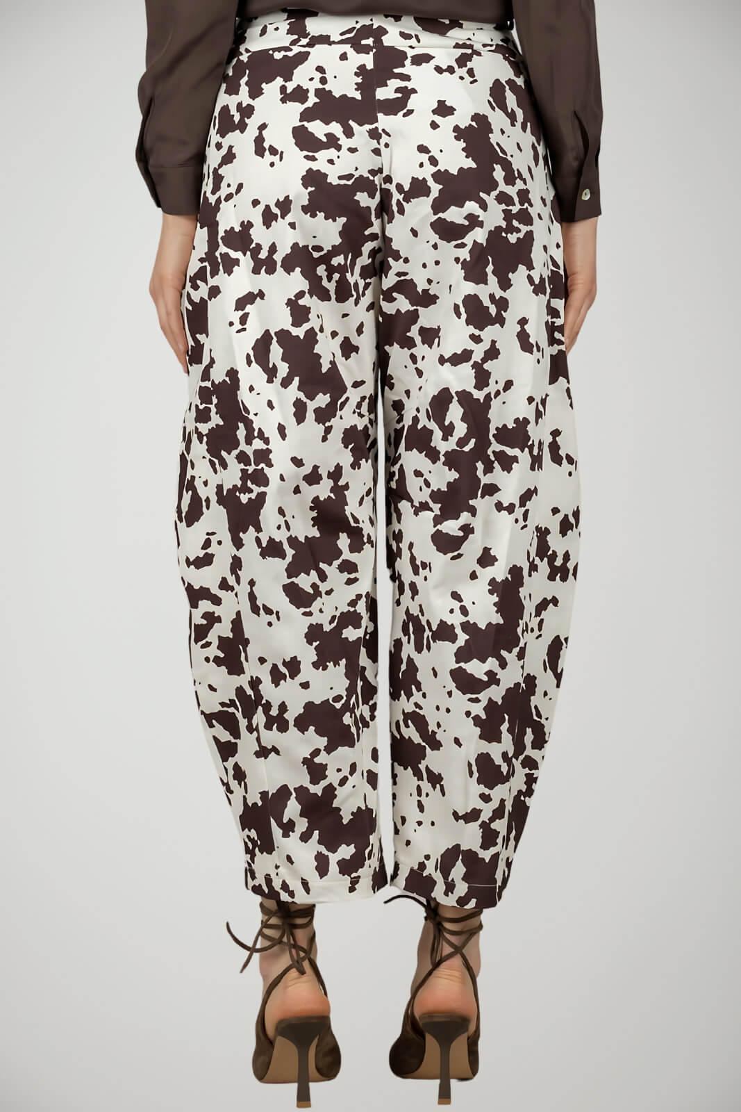 Imperial Pantalone Donna Animalier Print Retro