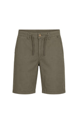 Impure Bermuda uomo Chino con Coulisse in Misto Lino