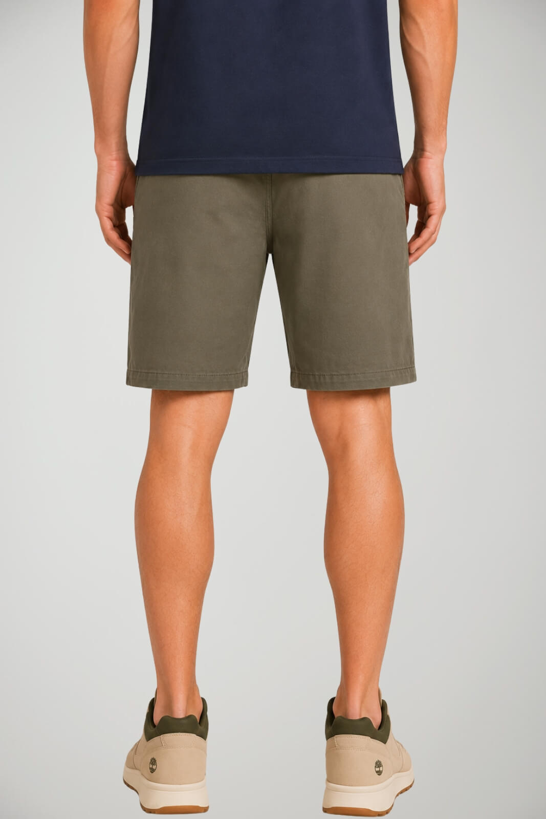Impure Bermuda uomo Chino con Coulisse in Misto Lino