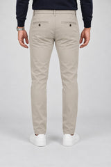 Impure Pantaloni Uomo Chino Slim Fit Twill Stretch