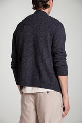 Impure Cardigan Uomo in filato moulinè