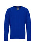 Maglione Impure da uomo a trecce in lana fronte bluette
