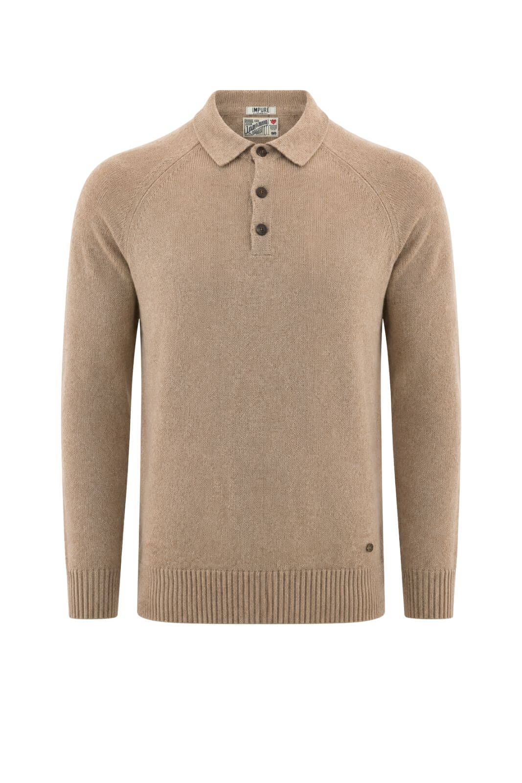 Impure Polo Uomo Colin in misto lana