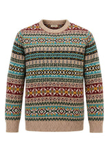 In the box Maglia Uomo con Fantasia Jacquard