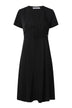 Vestido con cuello en V de Calvin Klein para mujer