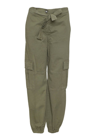 Eco Pantalone Donna cargo con fusciacca