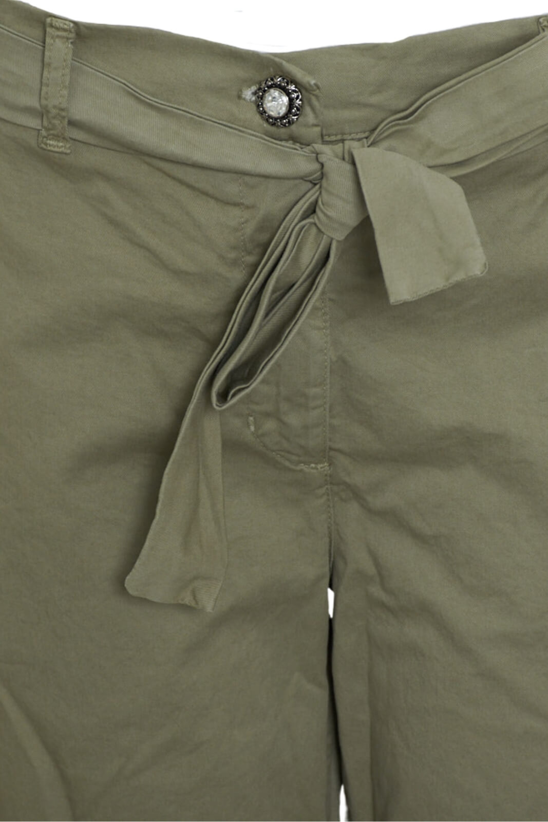 Eco Pantalone Donna cargo con fusciacca