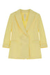 Imperial women's jacket with double-breasted closure and satin details