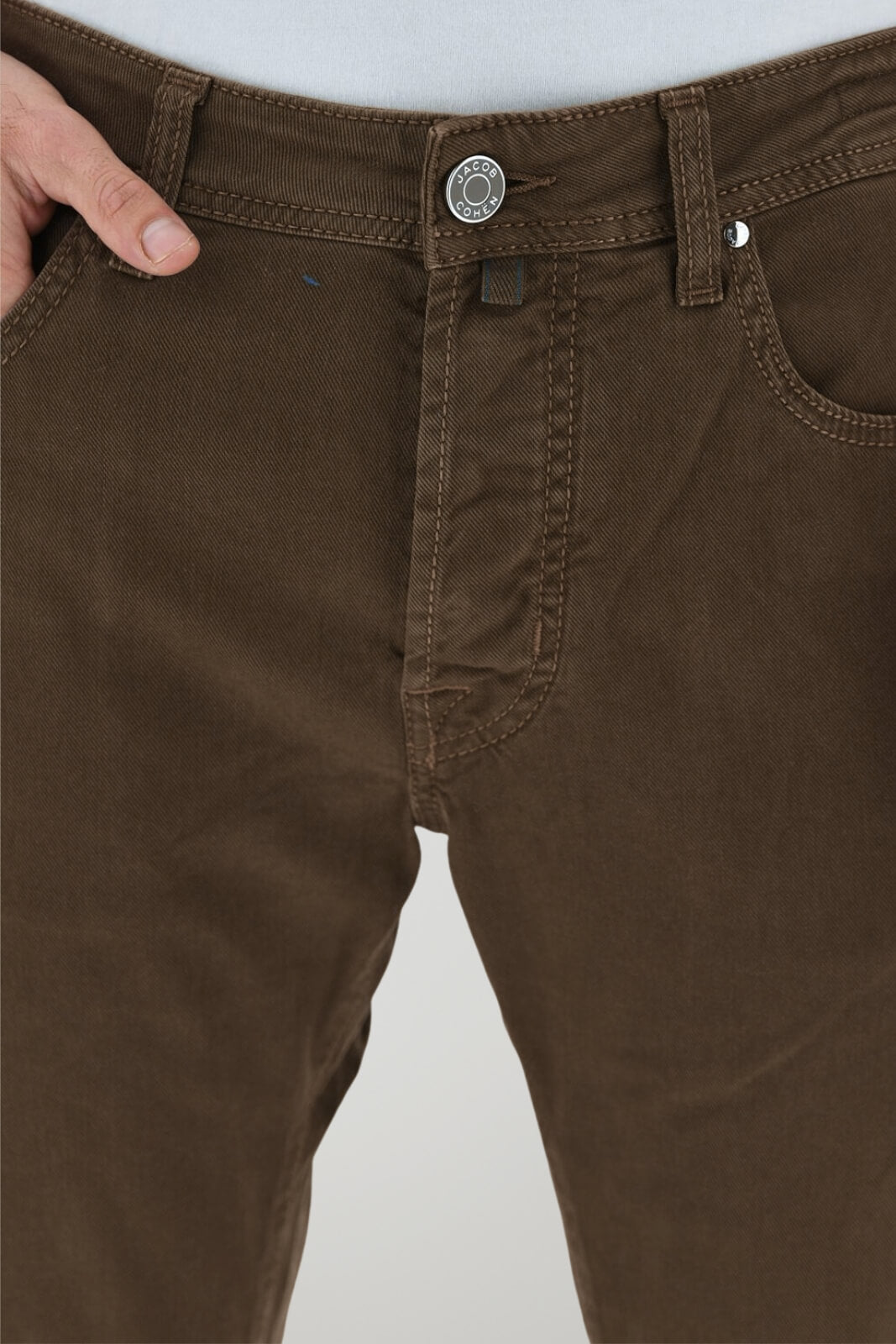 Jeans Jacob Cohen da uomo slim fit Bard dettaglio