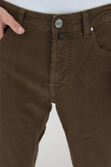 Jeans Jacob Cohen da uomo slim fit Bard dettaglio
