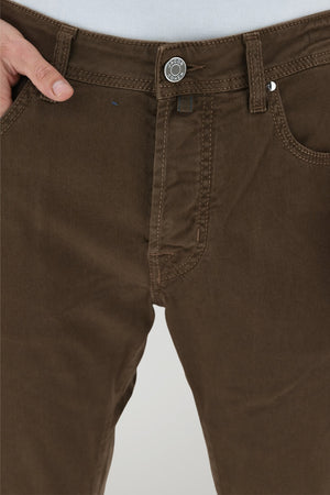 Jeans Jacob Cohen da uomo slim fit Bard dettaglio