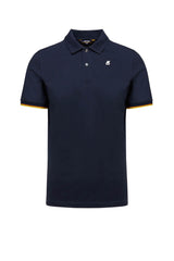 K-Way Polo Uomo Vincent in piquet stretch