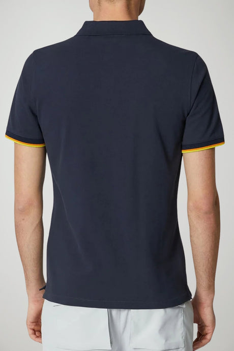 K-Way Polo Uomo Vincent in piquet stretch