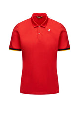 K-Way Polo Uomo Vincent in piquet stretch