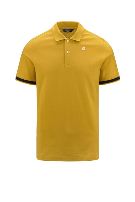 K-Way Polo Uomo Vincent in piquet stretch