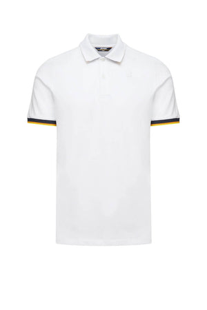 K-Way Polo Uomo Vincent in piquet stretch
