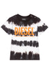 Camiseta infantil Tie-dye de Diesel