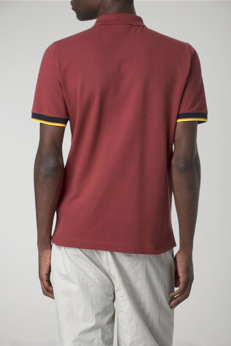 K Way men's polo shirt VINCENT PIQUET