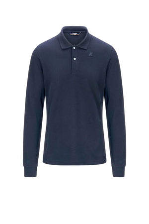K Way men's polo shirt MONJU PIQUE