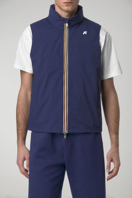 K Way smanicato uomo VALEN STRETCH NYLON JERSEY