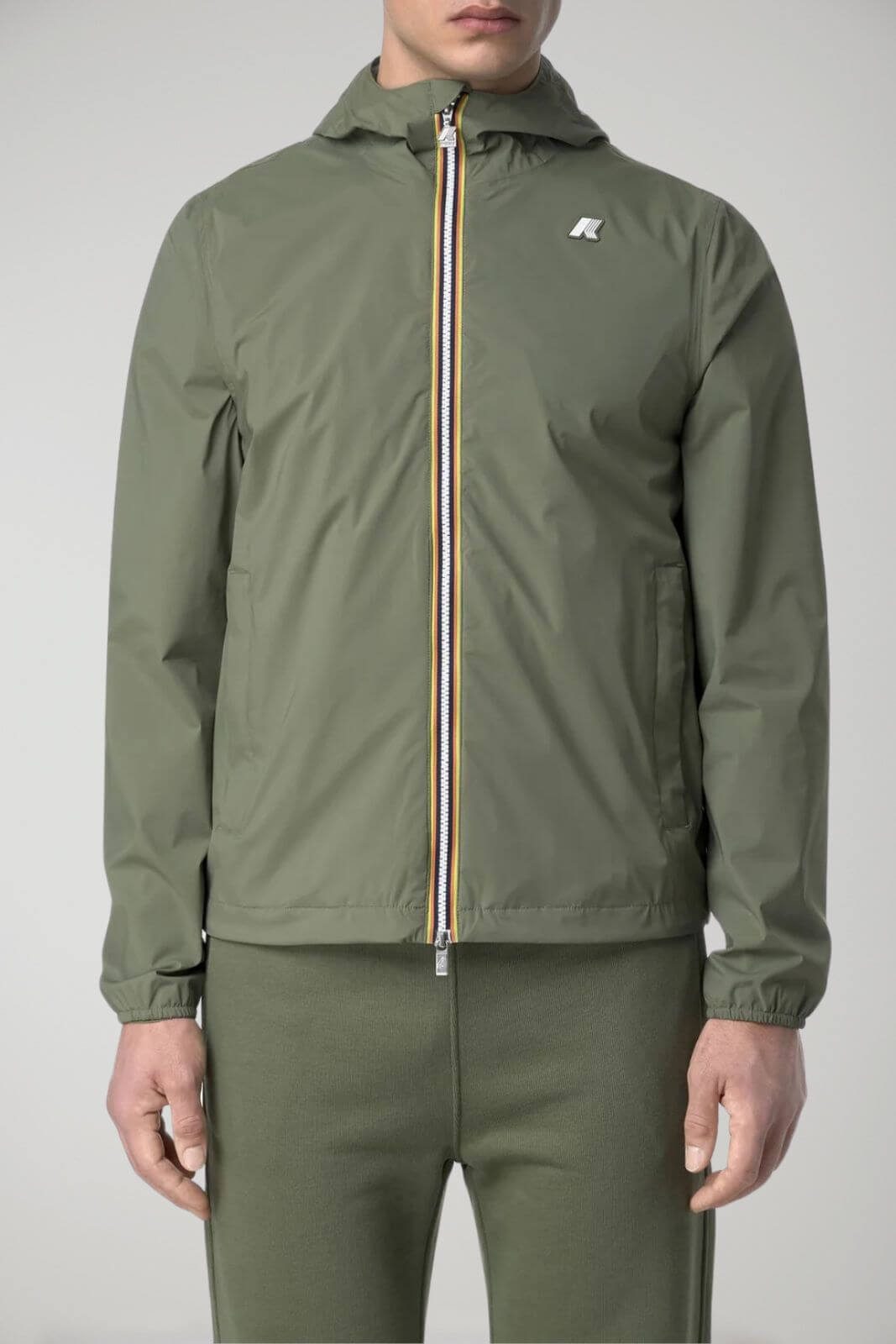 K Way men's jacket JACK STRETCH NYLON JERSEY