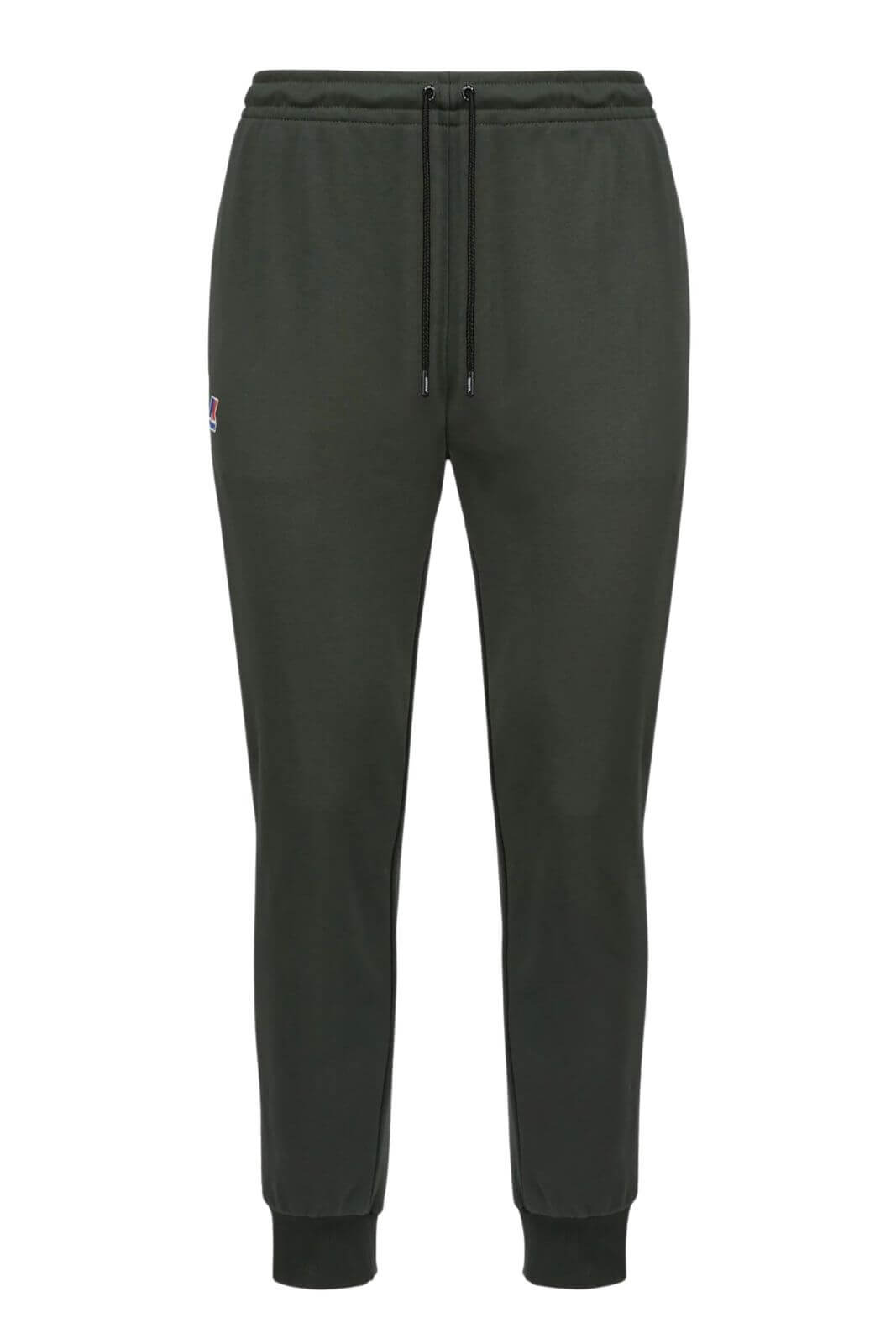 K Way men's trousers LE VRAI BISHOP POLY COTTON