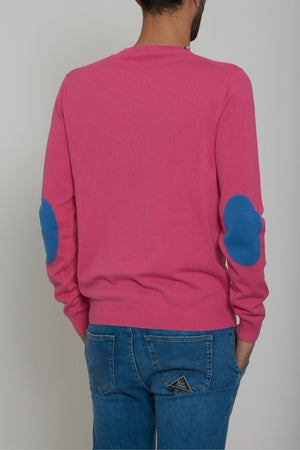 Sun68 Men's Jersey With Elbow Detail