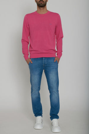 Sun68 Men's Jersey With Elbow Detail