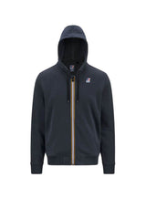 K Way men's sweatshirt LE VRAI ARNEL POLY COTTON