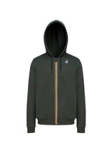 K Way men's sweatshirt LE VRAI ARNEL POLY COTTON