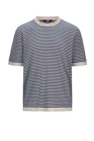 K Way T Shirt men COMBE STRIPES