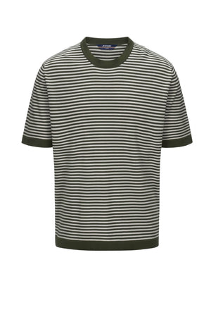 K Way T Shirt men COMBE STRIPES