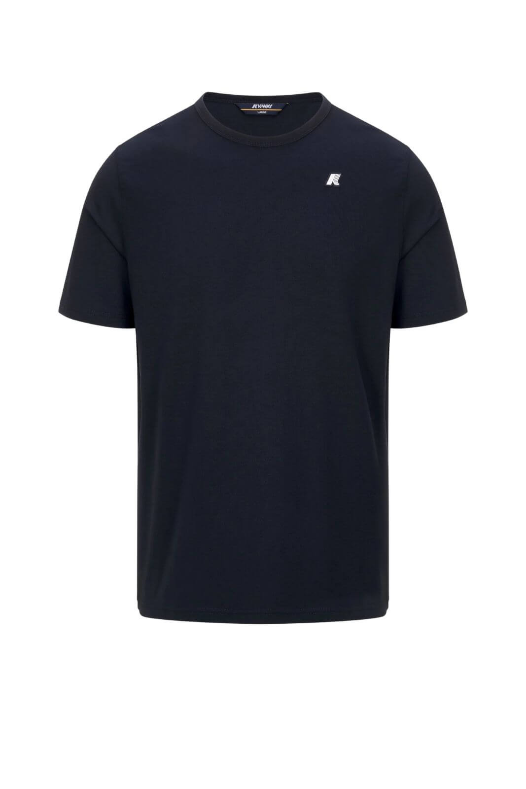 K Way Men's T Shirt ADAME light stretch jersey