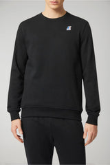 K Way men's sweatshirt LE VRAI AUGUSTE POLY COTTON