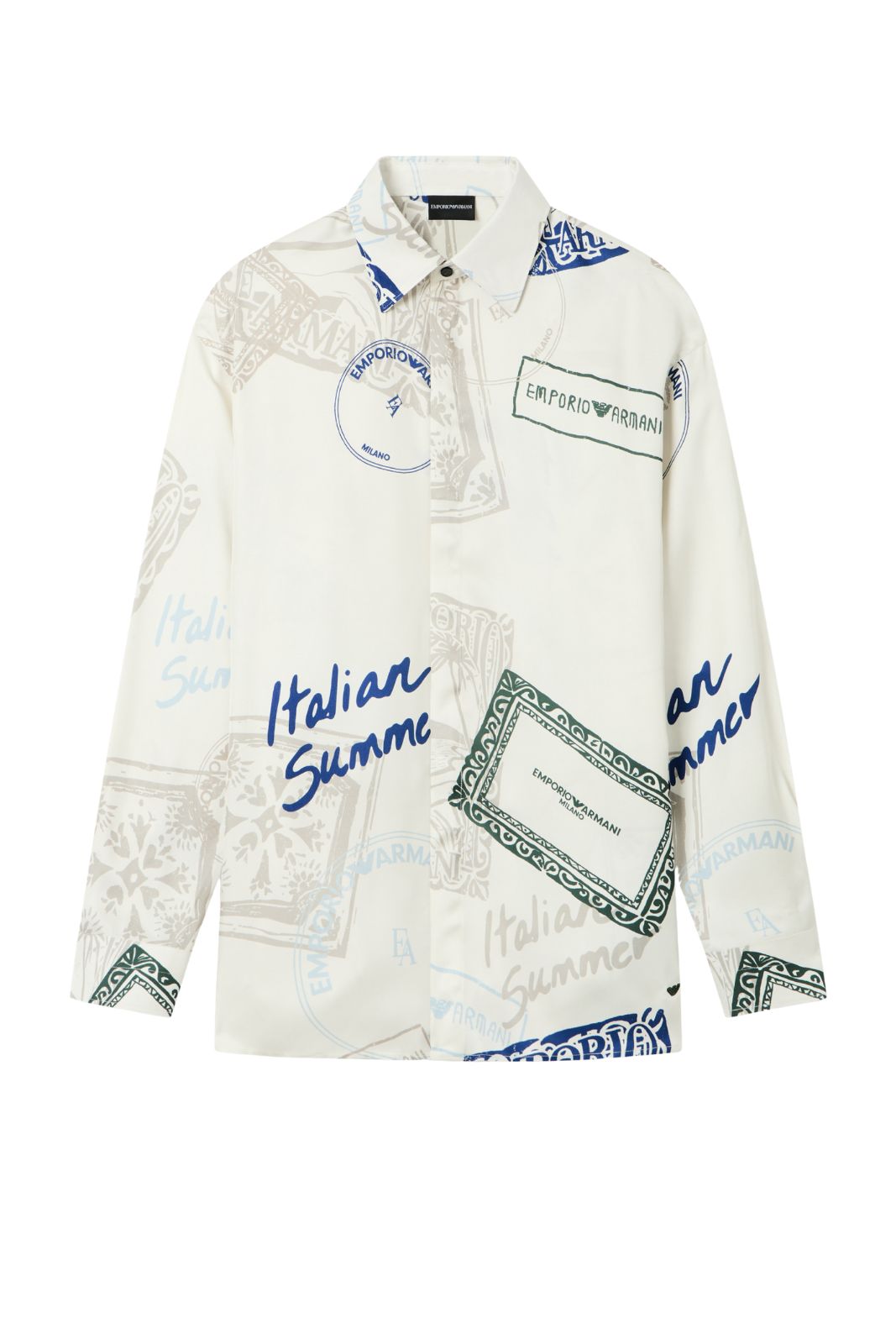 Emporio Armani Camicia Uomo stampa all over